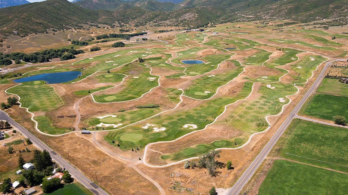 Hooked On Golf Blog Aerial Photos Soldier Hollow Golf Course in