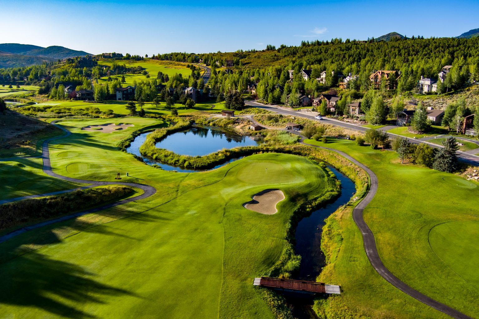 HOG Aerial World Tour Jeremy Ranch Country Club Park City, Utah