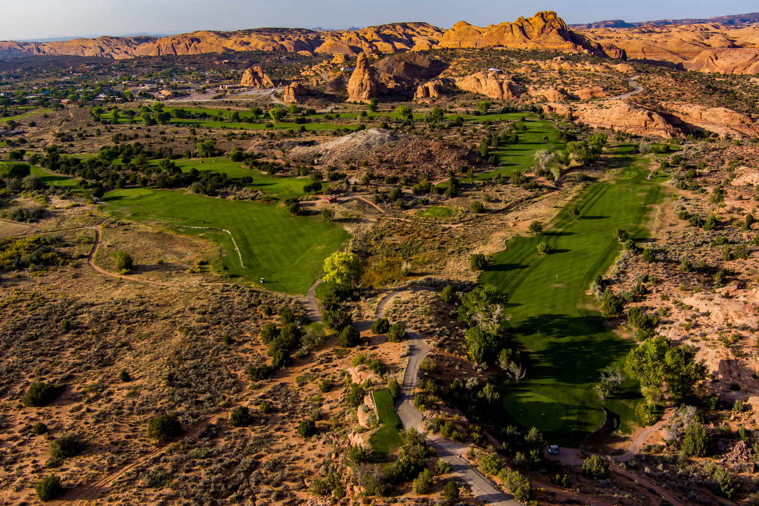 HOG Aerial World Tour Moab Golf Course Moab, Utah Hooked On Golf Blog