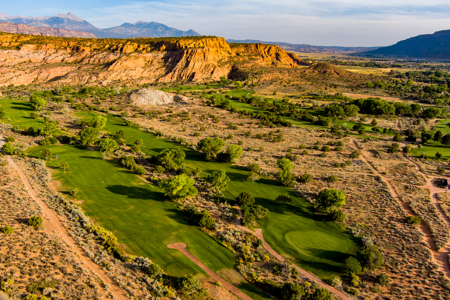 HOG Aerial World Tour Moab Golf Course Moab, Utah Hooked On Golf Blog